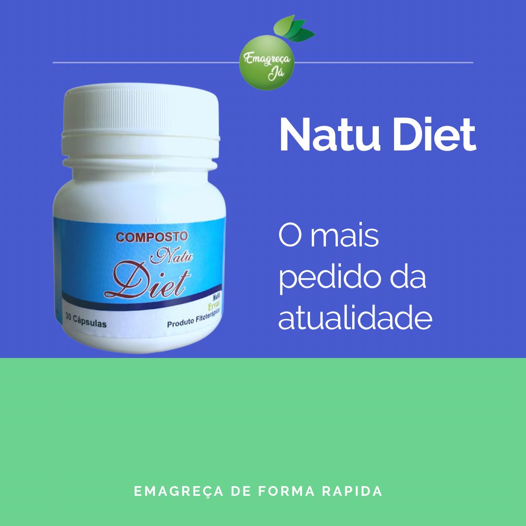 Natu Diet Emagrecedor 30 Caps 