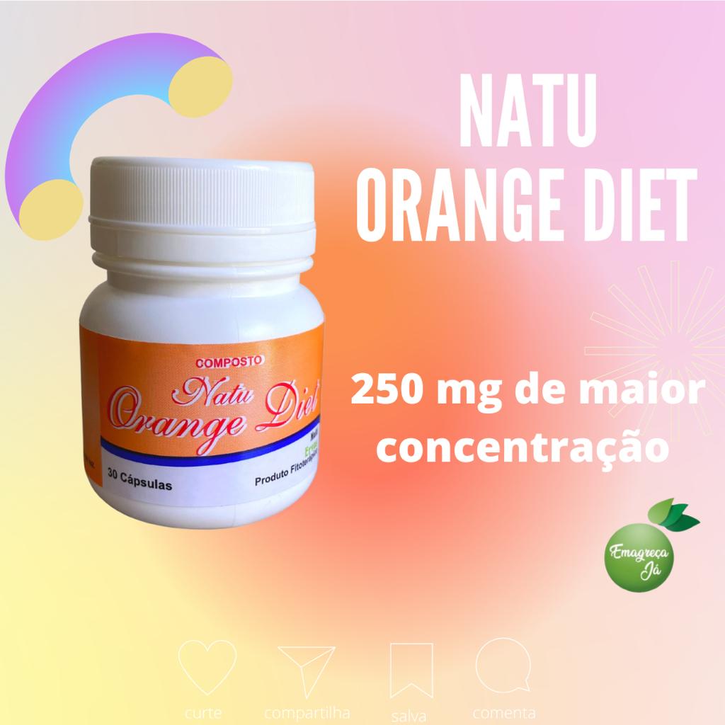 1 Natu Diet Orange Emagrecedor 30 Caps  