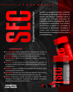 SEC SUPLEMENTO ALIMENTAR EMAGRECEDOR 
