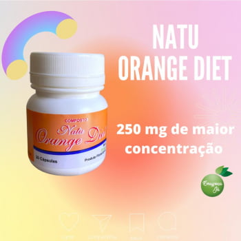 1 Natu Diet Orange Emagrecedor 30 Caps  